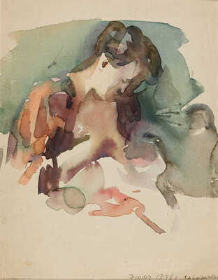 Сапожников Алексей Алексеевич. Этюд с женской фигурой